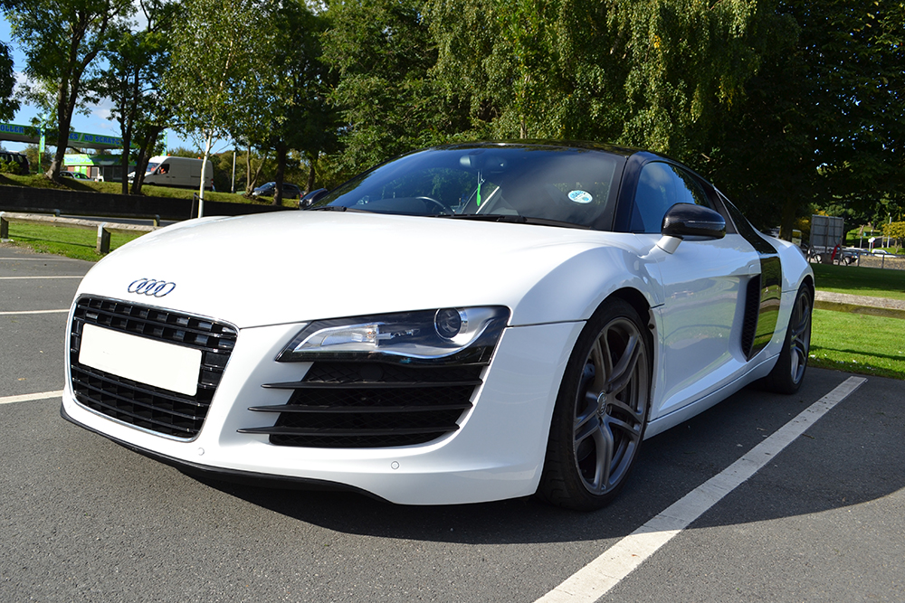 Audi R8 Roof Wrap, Detailing and Carbon Reforma UK
