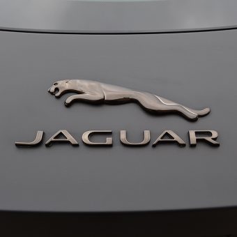 Jaguar F-Type Black Chrome Badges