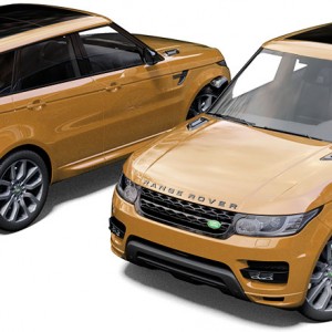 Range Rover Sport Gold Metallic