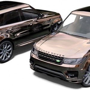 Range Rover Sport Rose Gold Wrapped
