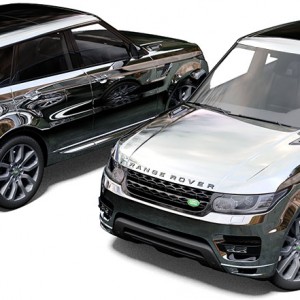 Range Rover Sport Silver Chrome